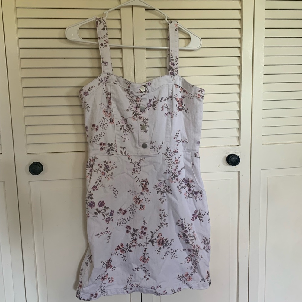 Floral Button-Up Dress